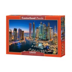 Пъзел Castorland от 1500 части - Дубайски небостъргачи