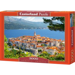 Пъзел Castorland от 3000 части - Корчула - Хърватска