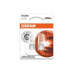 Комплект 2 броя крушки Osram W3W Original 12V, 3W, W2.1X9.5d
