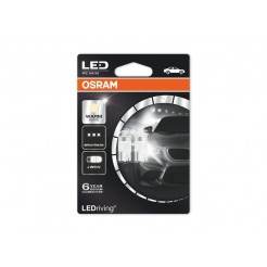 Комплект 2 броя LED лампи Osram тип W5W 4000K, 12V, 1W, W2.1x9.5d