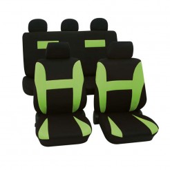 Тапицерия за седалки Petex Eco-Class модел Neon от 11 части, Зелена