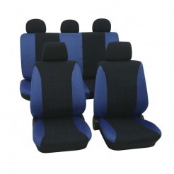 Тапицерия за седалки Petex Eco-Class модел Tahiti от 11 части, Синя