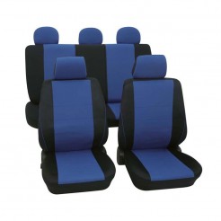 Тапицерия за седалки Petex Eco-Class модел Borneo от 11 части, Синя