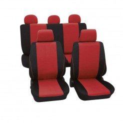 Тапицерия за седалки Petex Eco-Class модел Borneo от 11 части, Червена