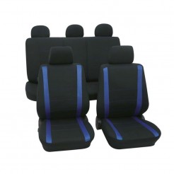 Тапицерия за седалки Petex Eco-Class модел Samoa от 11 части, Синя