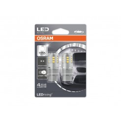 Комплект 2 броя LED лампи Osram тип P27/7W 6000K, 12V, 2.5W, W2.5x16q