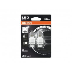 Комплект 2 броя LED лампи Osram тип P27/7W 6000K, 12V, 1.42/0.54W, W2.5x16q