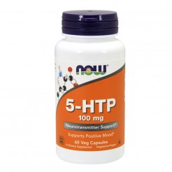 NOW 5-HTP 100mg, 60 Vcaps