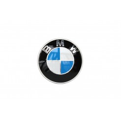 Оригинална емблема бяло/синя BMW за преден капак за BMW серия 5 F10/F07 GT/серия 6 E63/F12/F13/Z4 E85