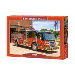 Пъзел Castorland от 500 части - Противопожарен автомобил