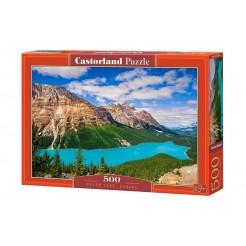 Пъзел Castorland от 500 части -  Езерото Пейто, Канада