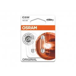 Комплект 2 броя халогенни крушки Osram C5W Original 12V, 5W, SV8.5-8