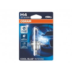 Халогенна крушка Osram H4 Cool Blue Intense 12V, 60/55W, P43t, 1 брой