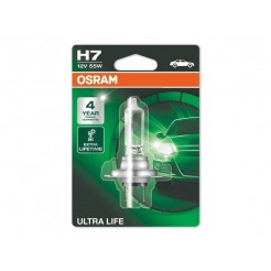 Халогенна крушка Osram H7 UltraLife 12V, 55W, PX26d, 1 брой
