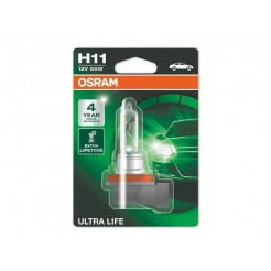 Халогенна крушка Osram H11 UltraLife 12V, 55W, PGJ19-2, 1 брой