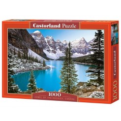 Пъзел Castorland от 1000 части - Скалисти планини в Канада