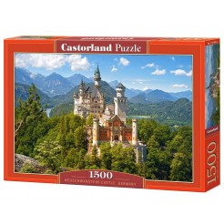 Пъзел Castorland от 1500 части - Замъкът Нойшванщайн, Германия