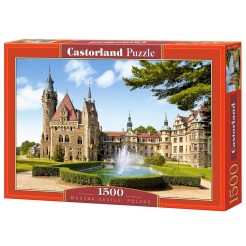 Пъзел Castorland от 1500 части - Замъкът Мозна, Полша