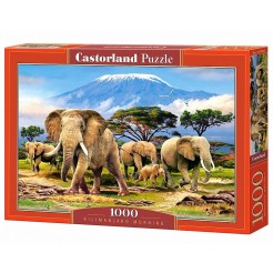 Пъзел Castorland от 1000 части - Сутрин на Килиманджаро