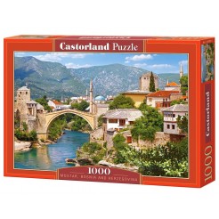 Пъзел Castorland от 1000 части - Мостар, Босна и Херцеговина