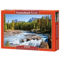 Пъзел Castorland от 1500 части - Река Атабаска, Национален парк Джаспър, Канада