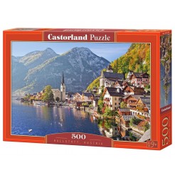 Пъзел Castorland от 500 части - Халстат, Австрия