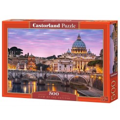 Пъзел Castorland от 500 части -  Ватикана