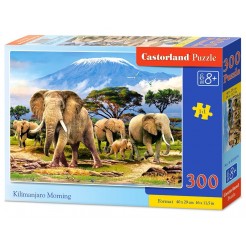 Пъзел Castorland от 300 части - Сутрин на Килиманджаро