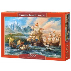 Пъзел Castorland от 1500 части - Приключение до Новия свят