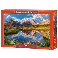 Пъзел Castorland от 500 части - Огледало на Скалистите планини