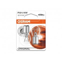 Комплект 2 броя халогенни крушки Osram P21/4W Original 12V, 21/4W, BAZ15d