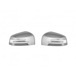 Хром капаци за огледала за Mercedes ML W166 2011=>