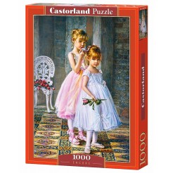Пъзел Castorland от 1000 части - Малки момичета от Сандра Кук
