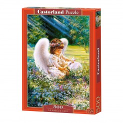 Пъзел Castorland от 500 части - Грижовно ангелче