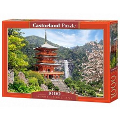 Пъзел Castorland от 1000 части - Будистски храм, Япония