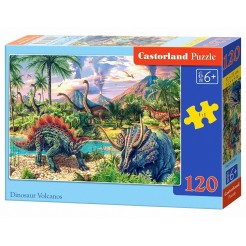 Пъзел Castorland от 120 части - Динозаври
