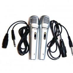 Комплект 2 броя професионални динамични микрофони WG-888 
