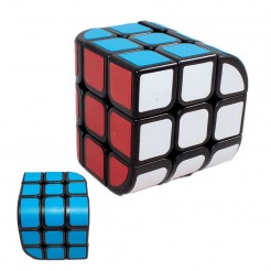 Магическо кубче тип Рубик със заоблени страни и 3 цвята