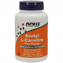 NOW Acetyl L-Carnitine 85gr, 113 servs