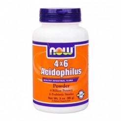 NOW Acidophilus 4X6 85gr