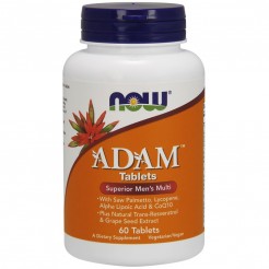 NOW ADAM Men`s Vitamins 60 tabs