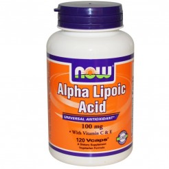 NOW Alpha Lipoic Acid 100mg, 120 caps