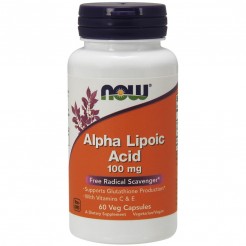 NOW Alpha Lipoic Acid 100mg, 60 caps