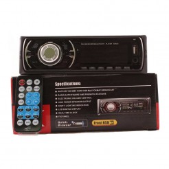 Аудио MP3 плейър за кола DEH-8188, с Bluetooth, FM радио, USB, LCD дисплей и дистанционно
