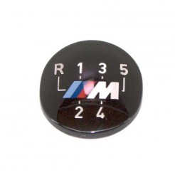 Емблема M за скоростен лост за BMW E24, E28, E30, E32, E34, E36, E38, Z1 /ОРИГИНАЛА/