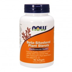 NOW  Beta Sitosterol Plant, 90 softgels