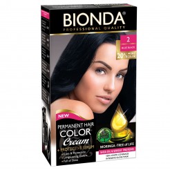 Професионална боя за коса Bionda, Цвят 2 - Синьо-черен, 60ml