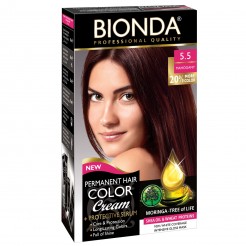 Професионална боя за коса Bionda, Цвят 5.5 - Махагон, 60ml