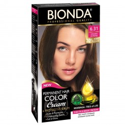 Професионална боя за коса Bionda, Цвят 6.31 - Златен кестен, 60ml