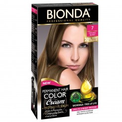 Професионална боя за коса Bionda, Цвят 7 - Натурално рус, 60ml